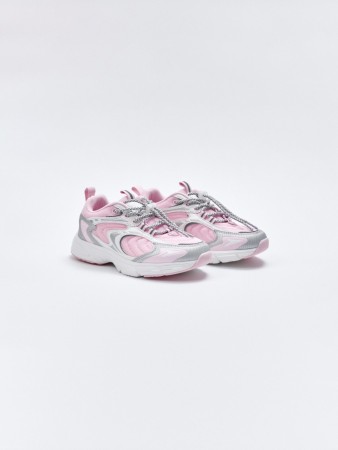 комбинированные кроссовки для девочек - обувь для девочек 