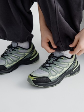 комбинированные кроссовки-хайкеры для мальчиков - обувь