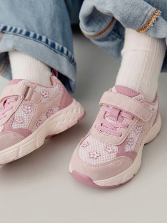 комбинированные кроссовки с декором для девочек - детская одежда, обувь и аксессуары для всех возрастов российская 