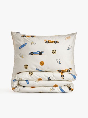 комплект детского постельного белья без простыни 1,5 спальный 140х200 см фотография