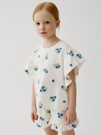 комплект из футболки и шорт для девочек - детская одежда российская 