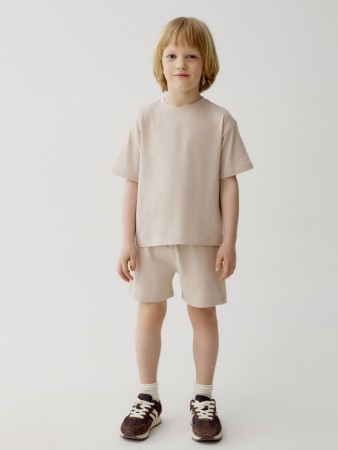 комплект из футболки и шорт для мальчиков - детская одежда российская 