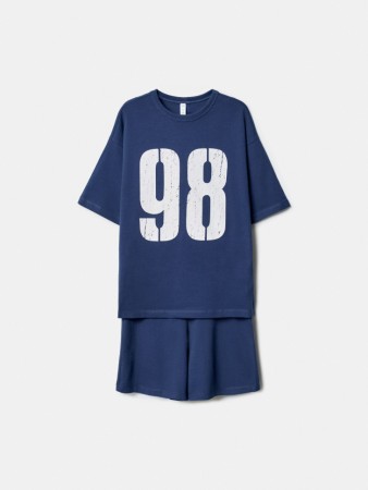 комплект из футболки и шорт для мальчиков - детская одежда российская 