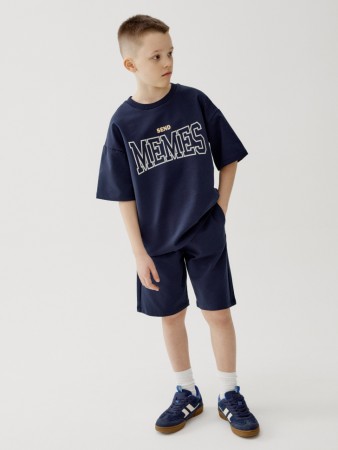 комплект из футболки и шорт для мальчиков - детская одежда для детей 