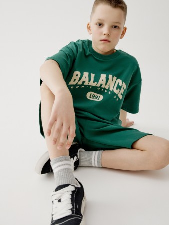 комплект из футболки и шорт для мальчиков - детская одежда для детей 