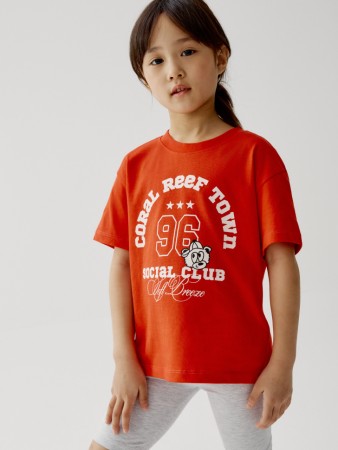 комплект из футболки и велосипедок для девочек - детские футболки прилегающие 