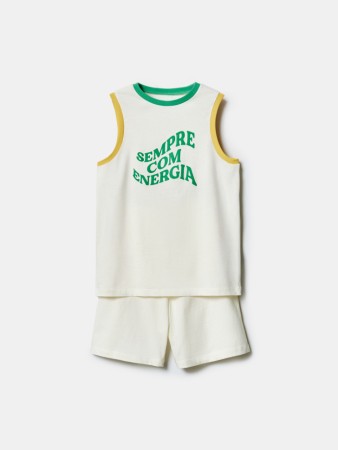 комплект из майки и шорт для мальчиков - детские шорты прямые 