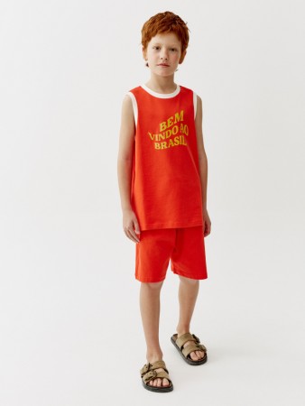 комплект из майки и шорт для мальчиков - детская одежда sela 