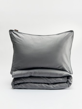 комплект постельного белья из сатина без простыни 1,5 спальный 140х200 см - товары для дома с клапаном 