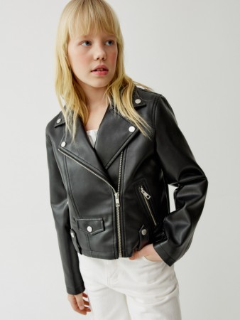 короткая куртка-косуха для девочек фотография