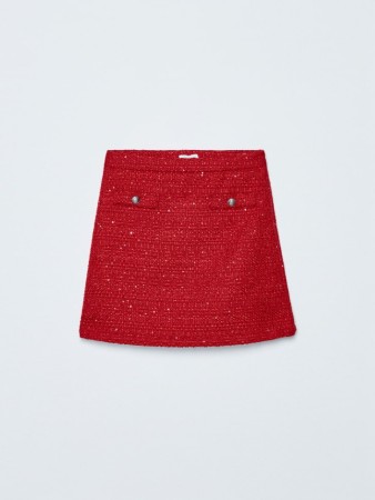 короткая твидовая юбка для девочек фотография