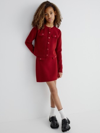 короткая вязаная юбка для девочек - детская одежда, обувь и аксессуары для всех возрастов российская 