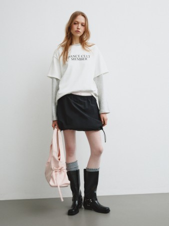 короткая юбка-баллон из линейки  young - детские юбки для девочек 