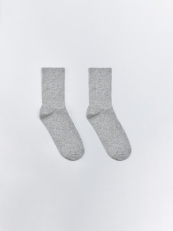 короткие носки в рубчик фотография