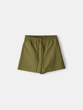 короткие шорты из хлопка - женская одежда, обувь и аксессуары эластичная 