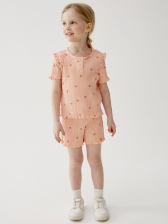 короткие шорты с принтом для девочек - детская одежда для детей 