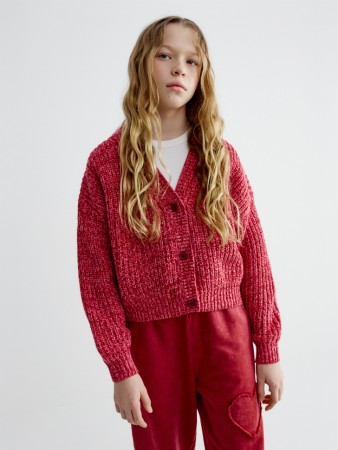 короткий кардиган для девочек фотография