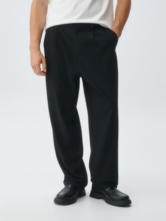 костюмные прямые брюки фотография