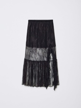 кружевная юбка макси для девочек фотография