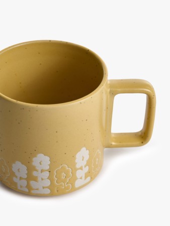 кружка из каменной керамики с рисунком фотография