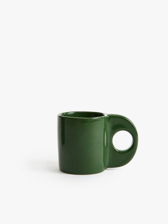 кружка из каменной керамики фотография