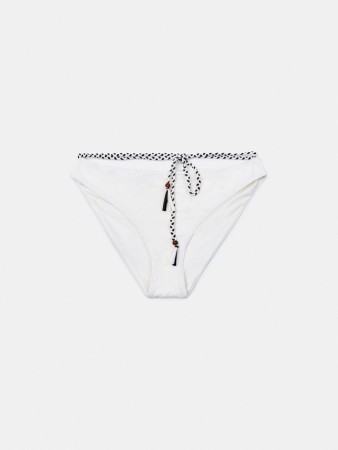 купальные плавки-слипы с принтом фотография