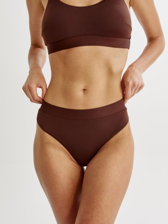 купальные трусы-бразилиана с высокой посадкой - женское пляжное белье