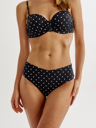 купальные трусы-слипы с принтом - женская одежда, обувь и аксессуары с вырезом 