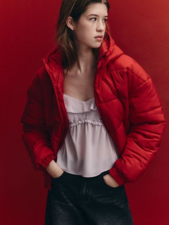 куртка c капюшоном из линейки  young - детские куртки синтепоновые 