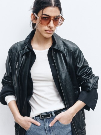 куртка из натуральной кожи премиум качества - женская одежда, обувь и аксессуары кожаная 