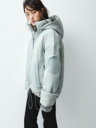 куртка оверсайз из линейки  young - детские куртки нейлоновые 
