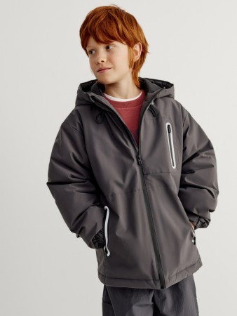 куртка с капюшоном для мальчиков фотография