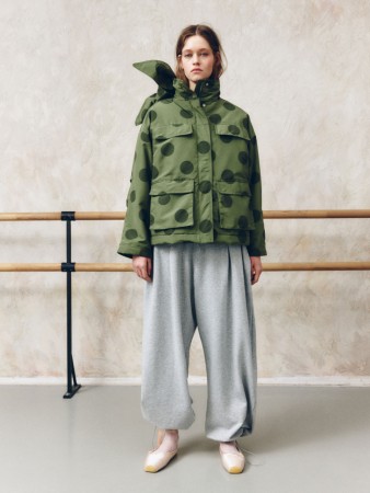 куртка с шарфом из линейки  young - куртки на кнопках 