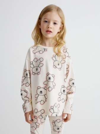 леггинсы с принтом для девочек - детская одежда, обувь и аксессуары для всех возрастов прилегающая 