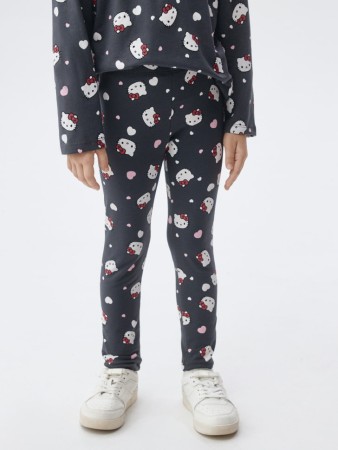 леггинсы с принтом hello kitty для девочек - детские леггинсы и велосипедки
