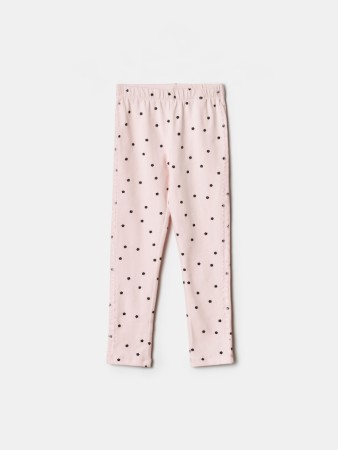 леггинсы с принтом и кружевом для девочек фотография