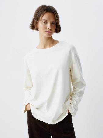 лонгслив anna oversize fit фотография