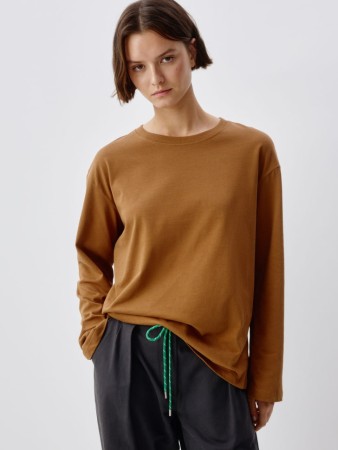 лонгслив anna oversize fit - женские лонгсливы недорогие 