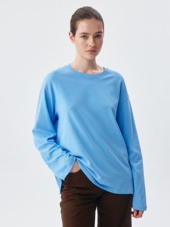 лонгслив anna oversize fit - женские лонгсливы недорогие 