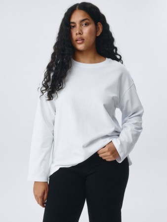 лонгслив anna oversize fit - женские лонгсливы недорогие 