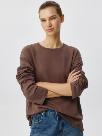 лонгслив anna oversize fit - женские лонгсливы дешевые 