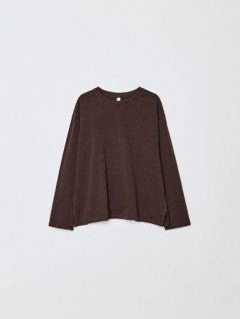 лонгслив anna oversize fit - женские футболки и поло длинные 