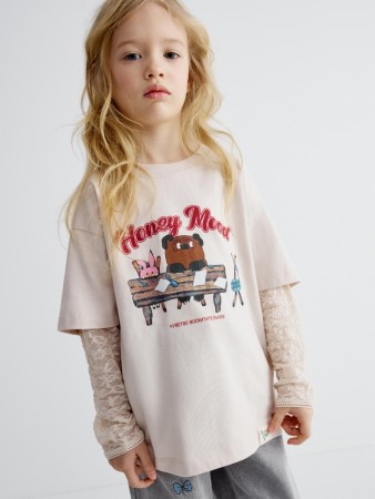 лонгслив для девочек с принтом  x союзмультфильм фотография