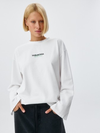 лонгслив оверсайз из коллекции  х vasilinciaga фотография