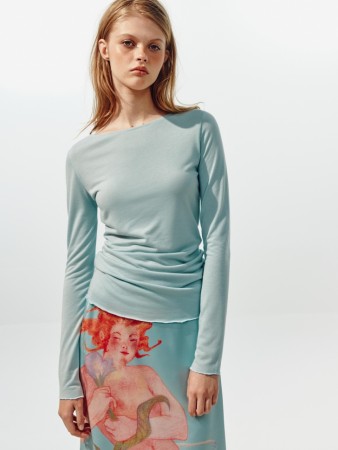 лонгслив приталенный из линейки  young - детская одежда для детей 