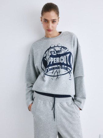 лонгслив с имитацией двухслойности из линейки  young фотография