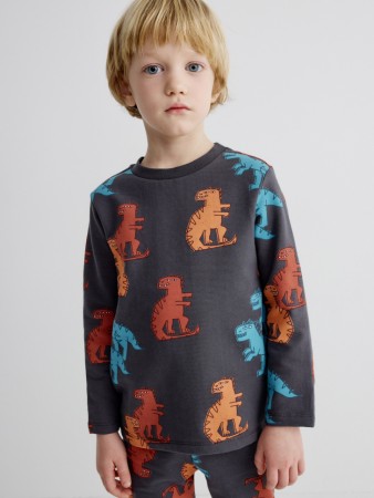 лонгслив с начесом для мальчиков фотография