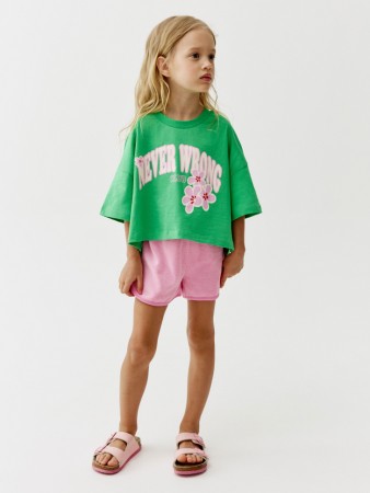 махровые шорты для девочек - детская одежда sela 