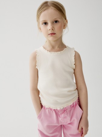 майка с оборками для девочек - детская одежда для детей 