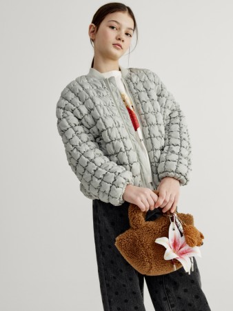 меховая сумка с обвесами для девочек фотография